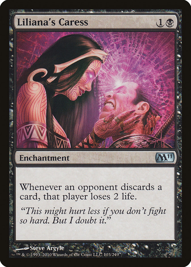 Liliana's Caress [Magic 2011] | Black Swamp Games