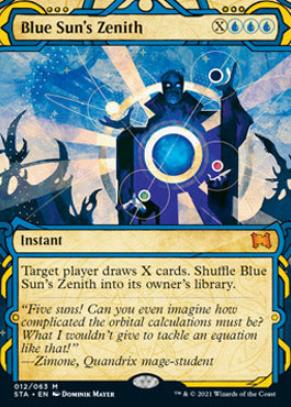 Blue Sun's Zenith (Foil Etched) [Strixhaven: Mystical Archive] | Black Swamp Games
