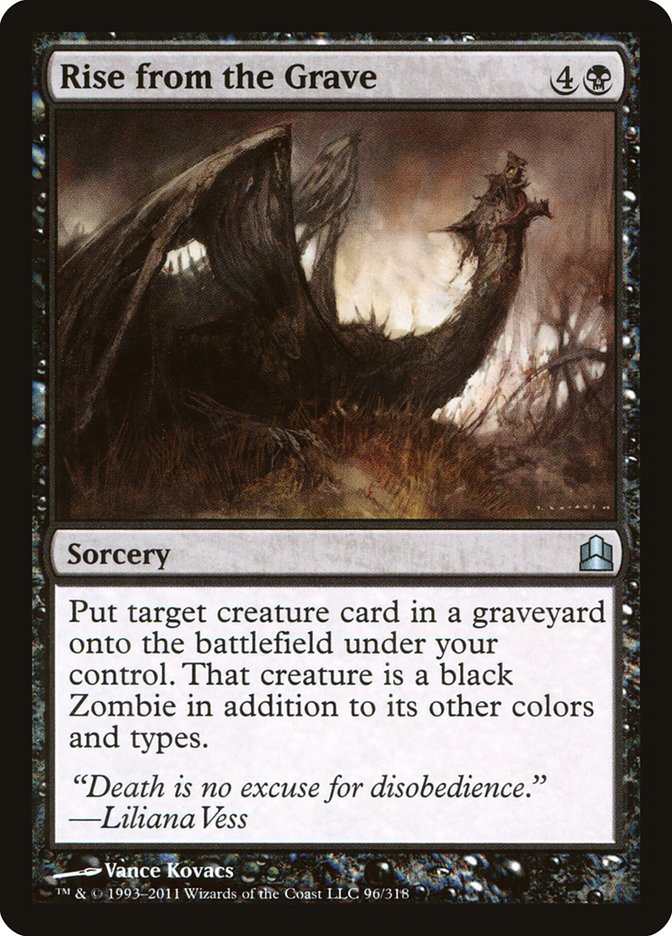 Rise from the Grave [Commander 2011] | Black Swamp Games