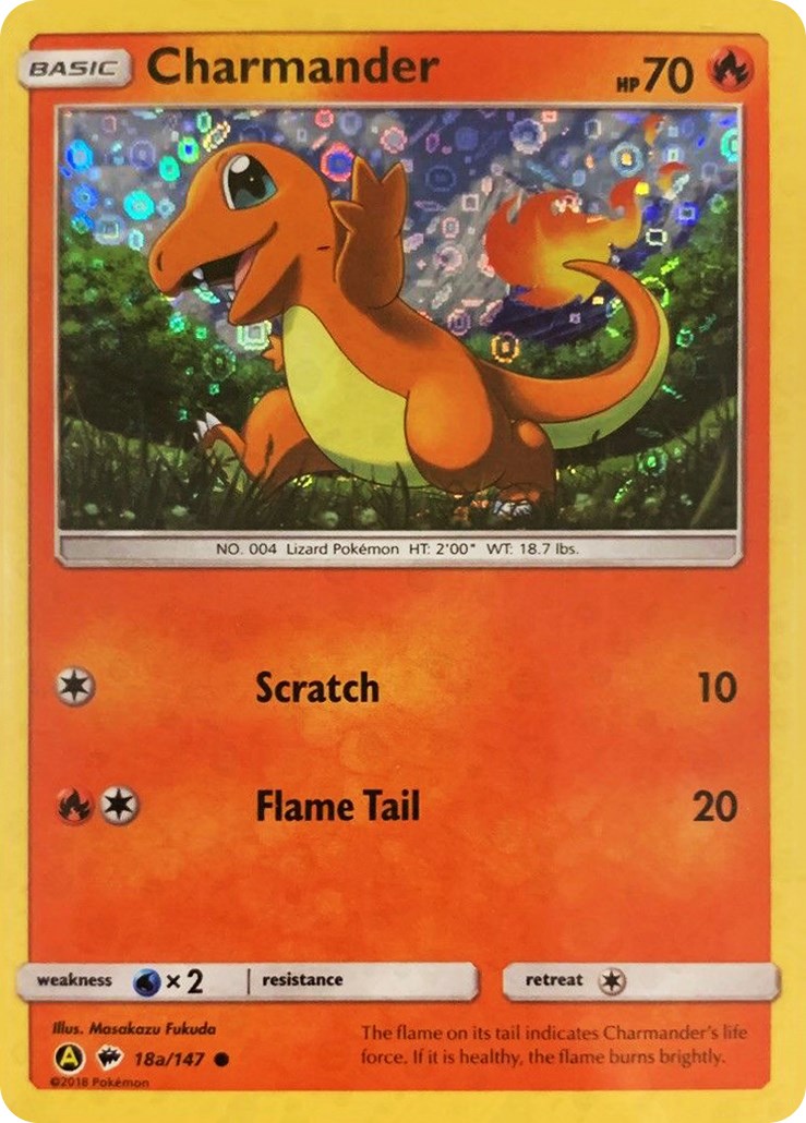 Charmander (18a/147) (General Mills Cereal Foil) [Alternate Art Promos] | Black Swamp Games