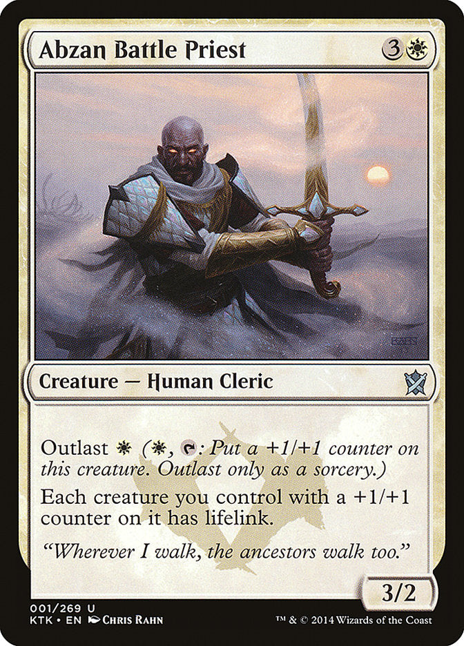 Abzan Battle Priest [Khans of Tarkir] | Black Swamp Games