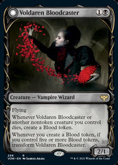 Voldaren Bloodcaster // Bloodbat Summoner (Showcase Fang Frame) [Innistrad: Crimson Vow] | Black Swamp Games