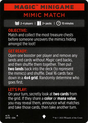 Mimic Match (Magic Minigame) [Dungeons & Dragons: Adventures in the Forgotten Realms Minigame] | Black Swamp Games
