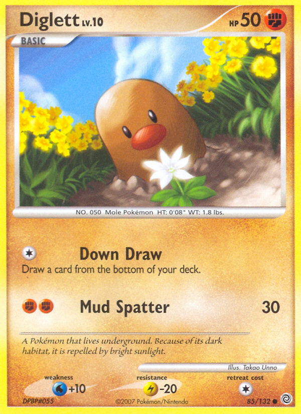 Diglett (85/132) [Diamond & Pearl: Secret Wonders] | Black Swamp Games