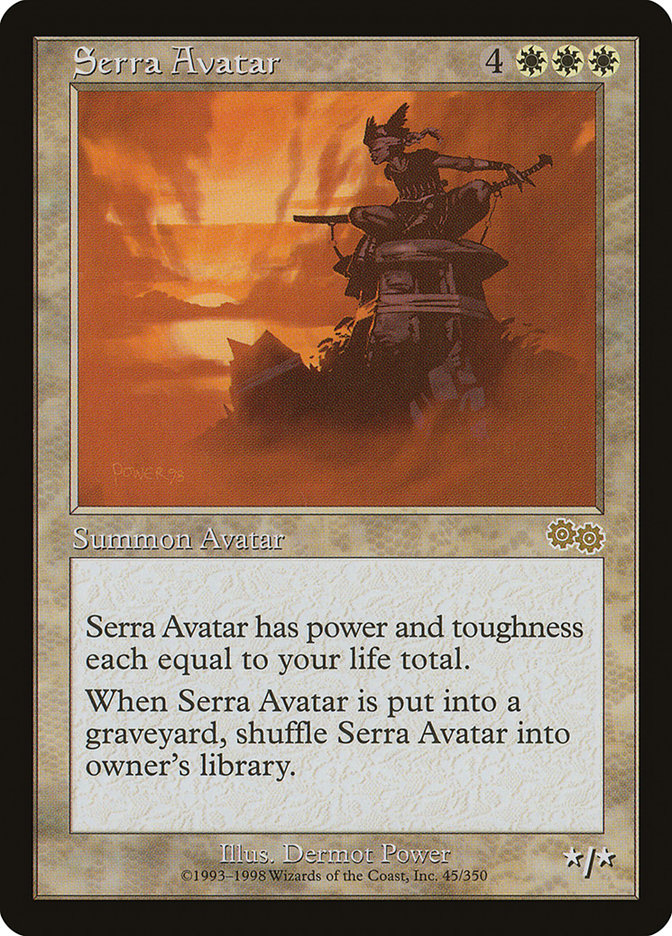 Serra Avatar [Urza's Saga] | Black Swamp Games