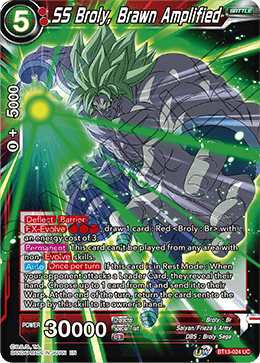 SS Broly, Brawn Amplified (Uncommon) (BT13-024) [Supreme Rivalry] | Black Swamp Games