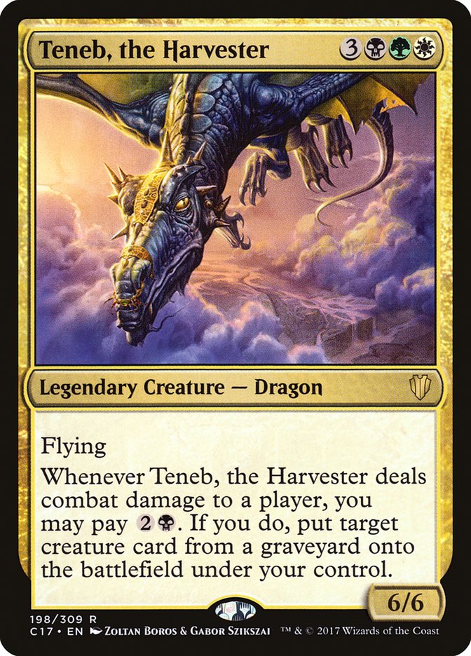 Teneb, the Harvester [Commander 2017] | Black Swamp Games