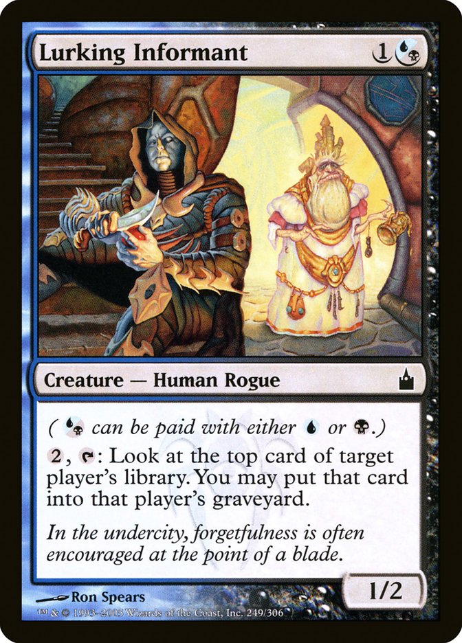 Lurking Informant [Ravnica: City of Guilds] | Black Swamp Games