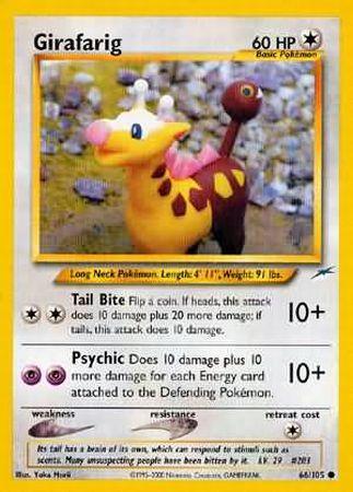 Girafarig (66/105) [Neo Destiny Unlimited] | Black Swamp Games