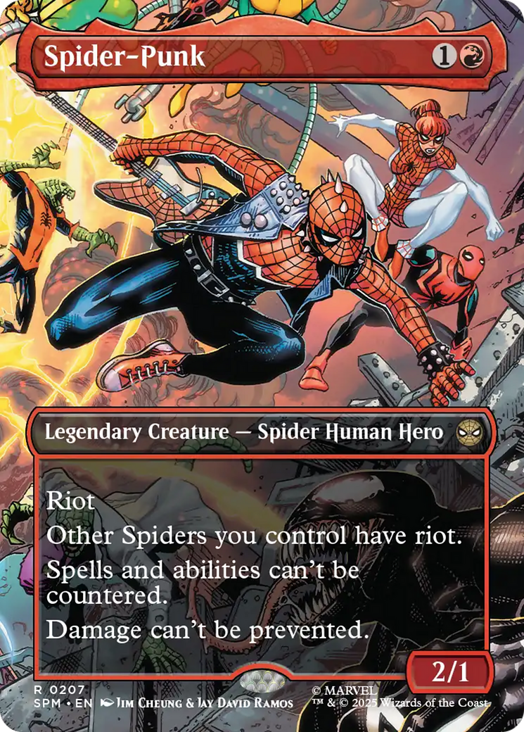 Spider-Punk (0207) (Borderless) [Marvel's Spider-Man] | Black Swamp Games