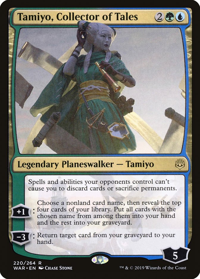 Tamiyo, Collector of Tales [War of the Spark] | Black Swamp Games