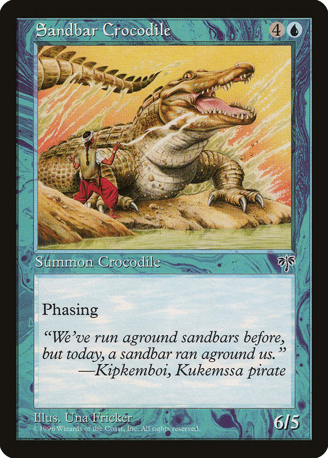 Sandbar Crocodile [Mirage] | Black Swamp Games