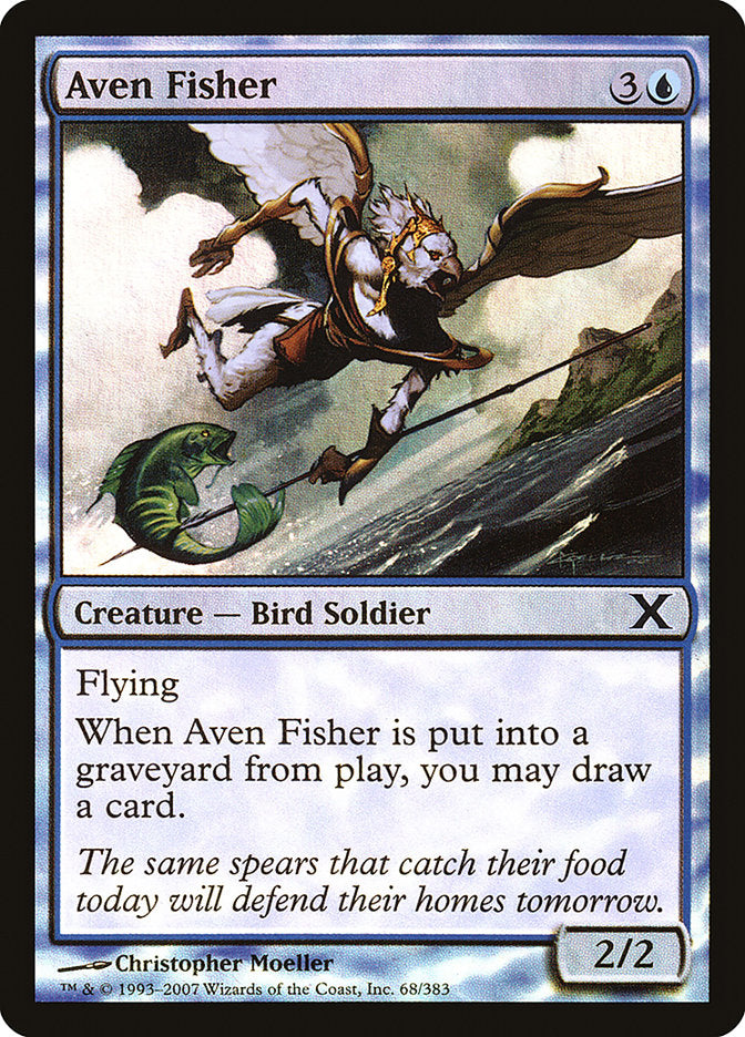 Aven Fisher (Premium Foil) [Tenth Edition] | Black Swamp Games