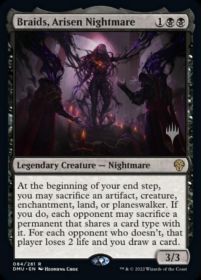 Braids, Arisen Nightmare (Promo Pack) [Dominaria United Promos] | Black Swamp Games