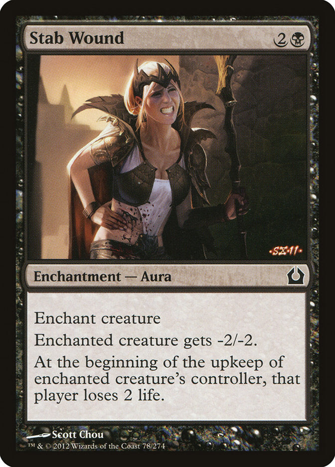 Stab Wound [Return to Ravnica] | Black Swamp Games