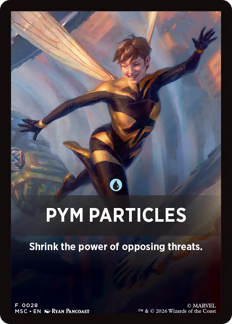 Pym Particles Theme Card [Marvel Super Heroes Commander] | Black Swamp Games