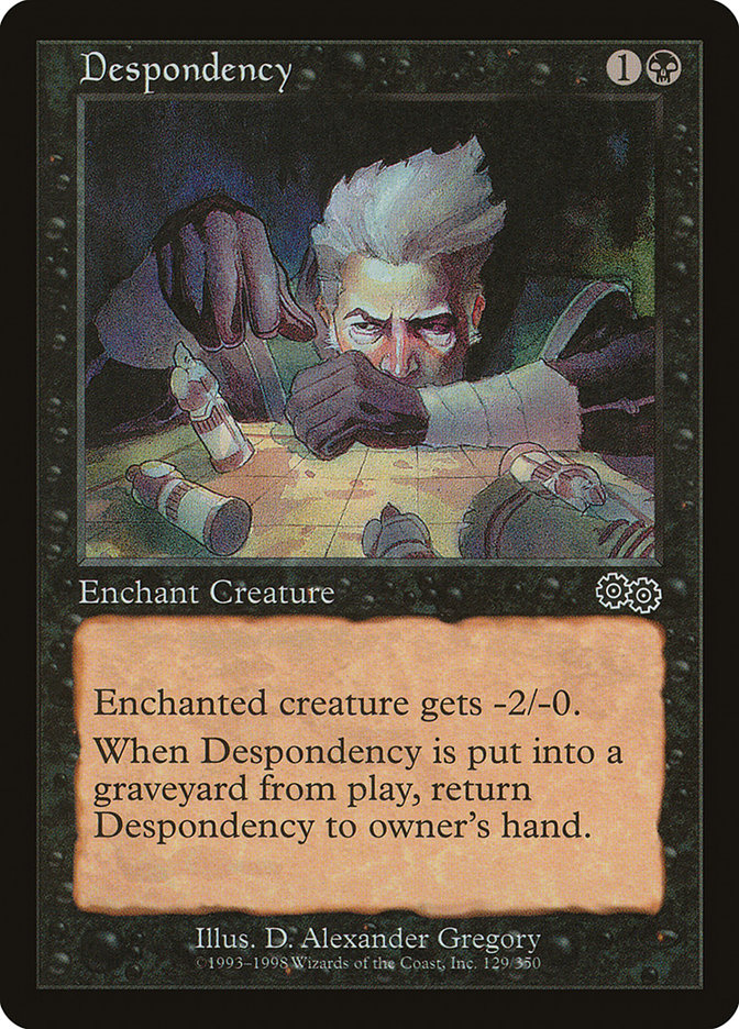 Despondency [Urza's Saga] | Black Swamp Games