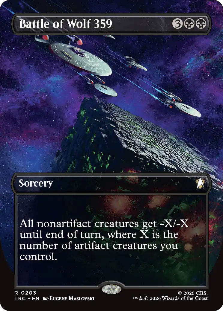 Battle of Wolf 359 (Borderless) [Star Trek Commander] | Black Swamp Games