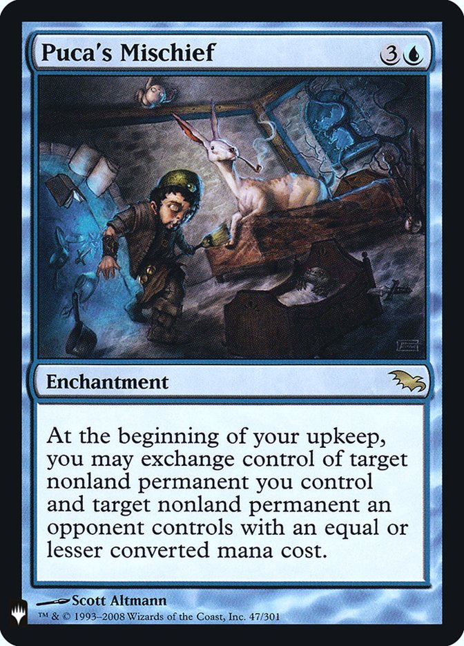 Puca's Mischief [Mystery Booster] | Black Swamp Games