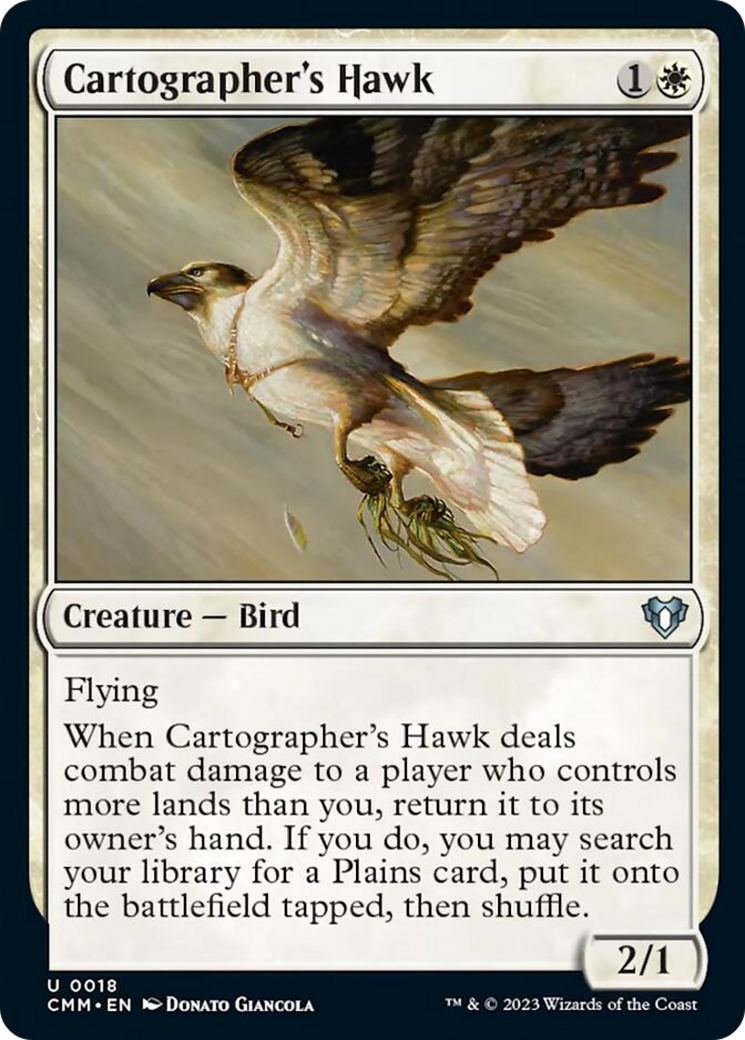 Cartographer's Hawk [Commander Masters] | Black Swamp Games