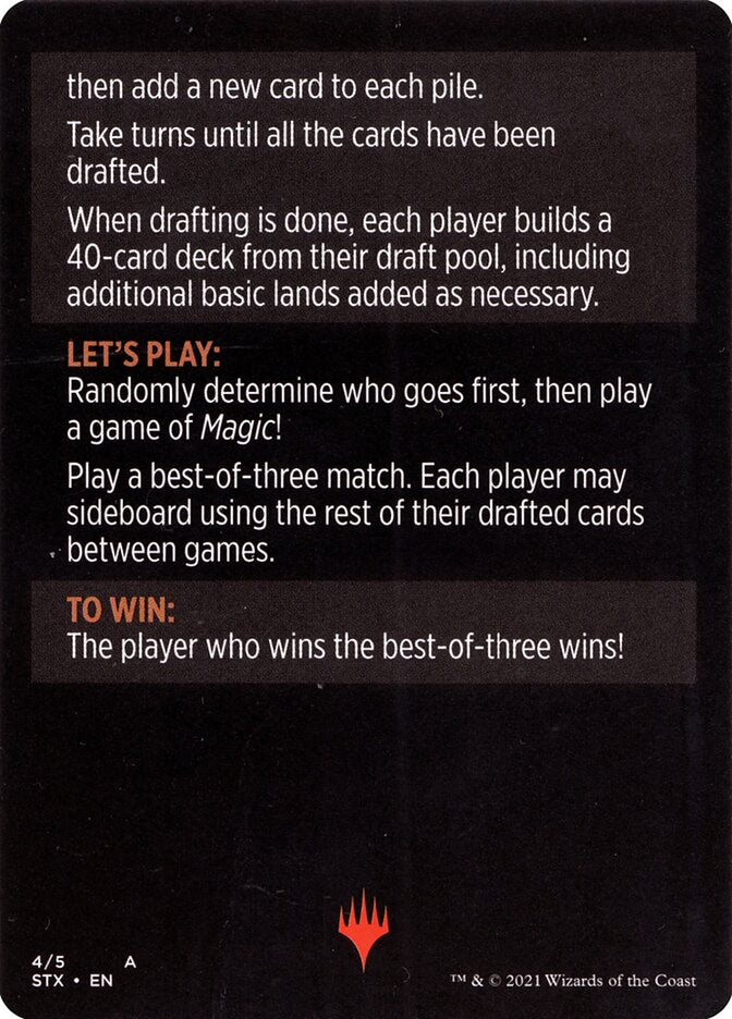 Winchester Draft (Magic Minigame) [Strixhaven: School of Mages Minigame] | Black Swamp Games