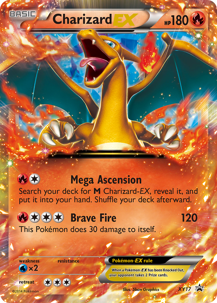 Charizard EX (XY17) [XY: Black Star Promos] | Black Swamp Games