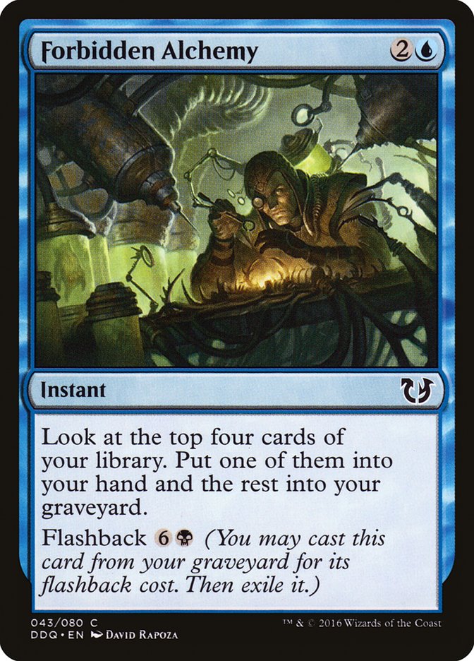 Forbidden Alchemy [Duel Decks: Blessed vs. Cursed] | Black Swamp Games