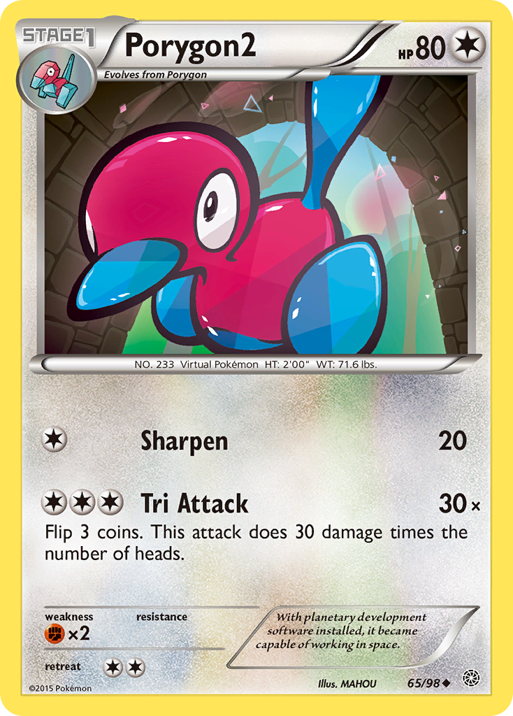 Porygon2 (65/98) [XY: Ancient Origins] | Black Swamp Games