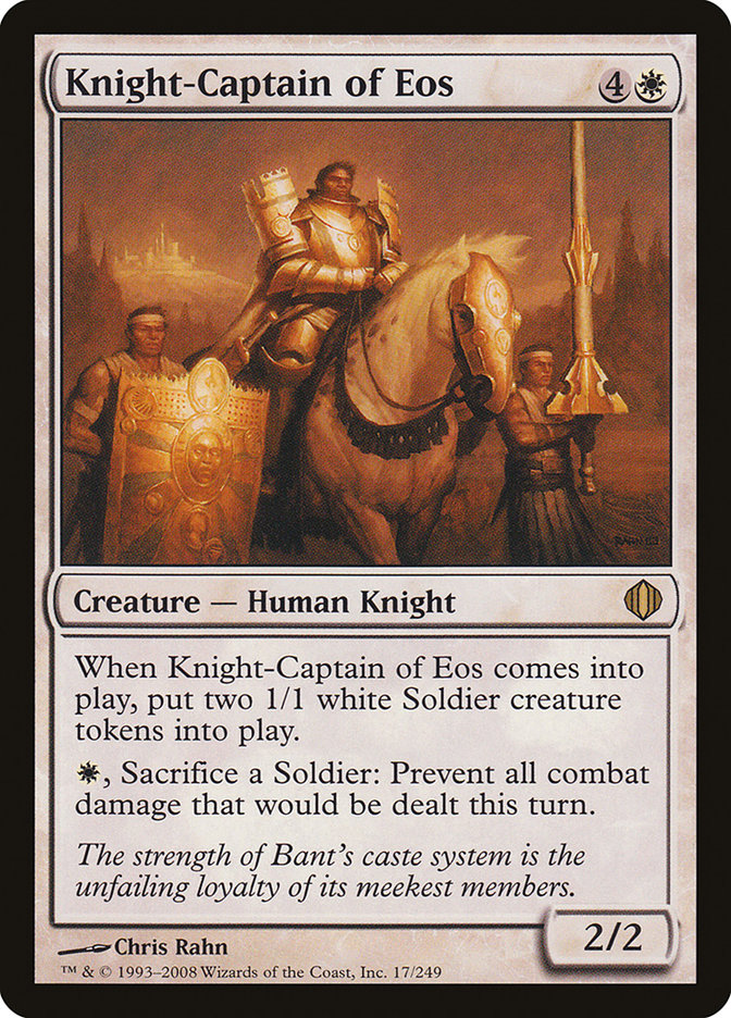 Knight-Captain of Eos [Shards of Alara] | Black Swamp Games