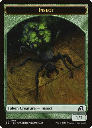 Insect Token [Shadows over Innistrad Tokens] | Black Swamp Games