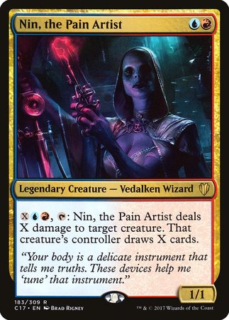Nin, the Pain Artist [Commander 2017] | Black Swamp Games