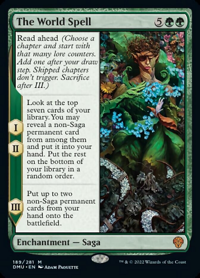 The World Spell [Dominaria United] | Black Swamp Games