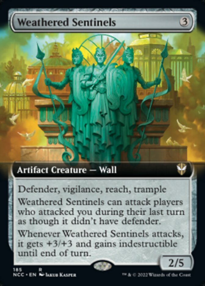 Weathered Sentinels (Extended Art) [Streets of New Capenna Commander] | Black Swamp Games