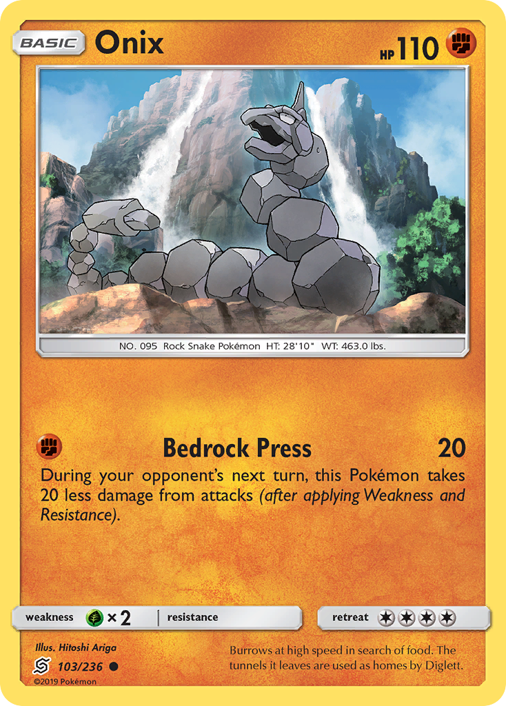 Onix (103/236) [Sun & Moon: Unified Minds] | Black Swamp Games