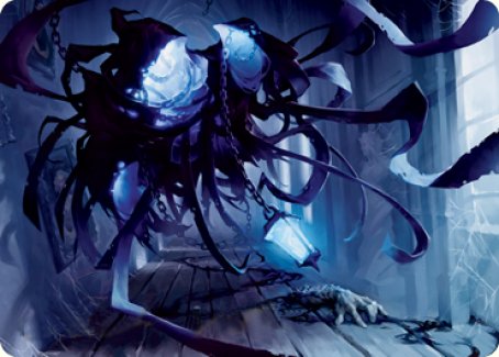 Spectral Adversary Art Card [Innistrad: Midnight Hunt Art Series] | Black Swamp Games