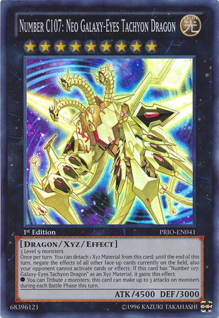 Number C107: Neo Galaxy-Eyes Tachyon Dragon [PRIO-EN041] Ultimate Rare | Black Swamp Games