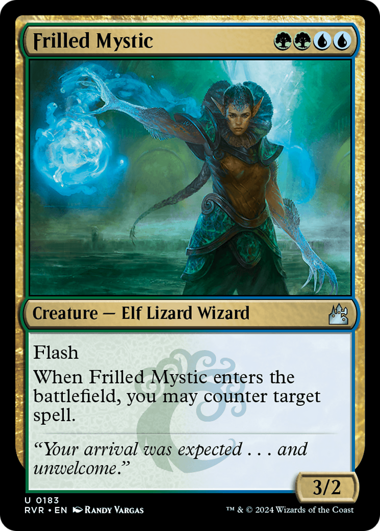 Frilled Mystic [Ravnica Remastered] | Black Swamp Games