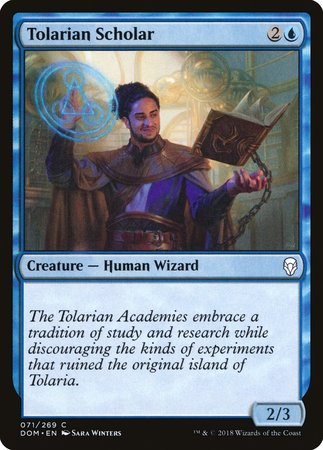 Tolarian Scholar [Dominaria] | Black Swamp Games