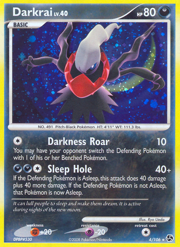 Darkrai (4/106) [Diamond & Pearl: Great Encounters] | Black Swamp Games