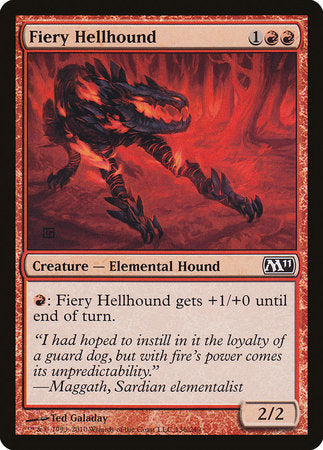 Fiery Hellhound [Magic 2011] | Black Swamp Games