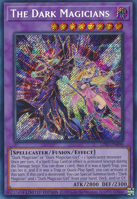 The Dark Magicians [LDS3-EN090] Secret Rare | Black Swamp Games