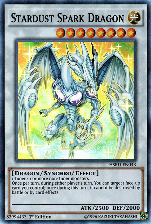 Stardust Spark Dragon [HSRD-EN043] Super Rare | Black Swamp Games