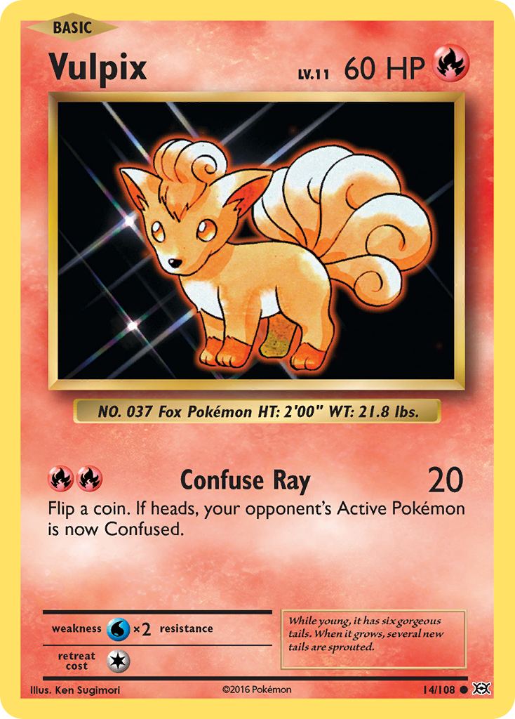 Vulpix (14/108) [XY: Evolutions] | Black Swamp Games