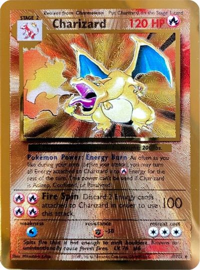 Charizard (4/102) (Celebrations Metal Card) [Celebrations: 25th Anniversary] | Black Swamp Games