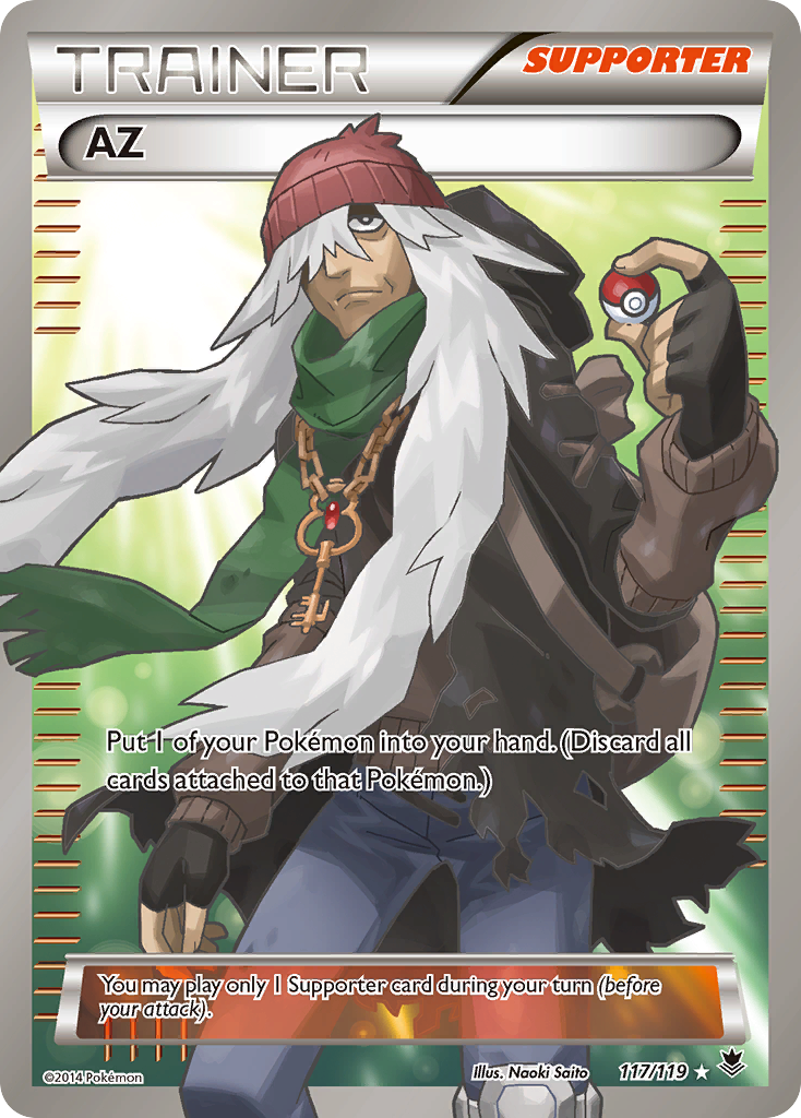 AZ (117/119) [XY: Phantom Forces] | Black Swamp Games