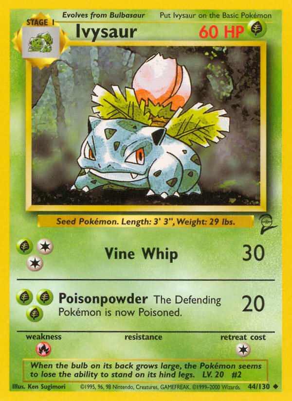 Ivysaur (44/130) [Base Set 2] | Black Swamp Games