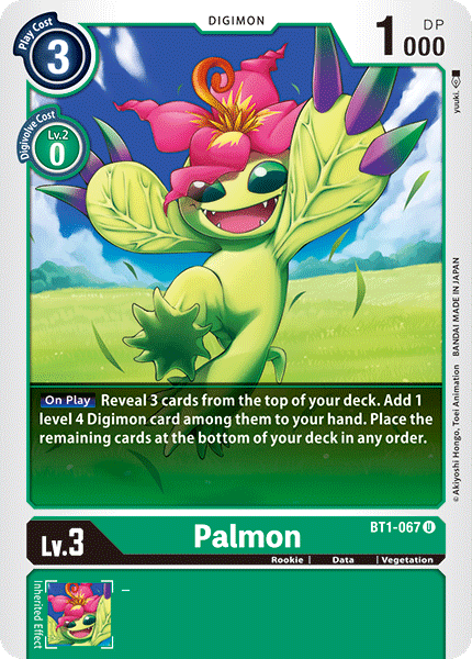 Palmon [BT1-067] [Release Special Booster Ver.1.0] | Black Swamp Games