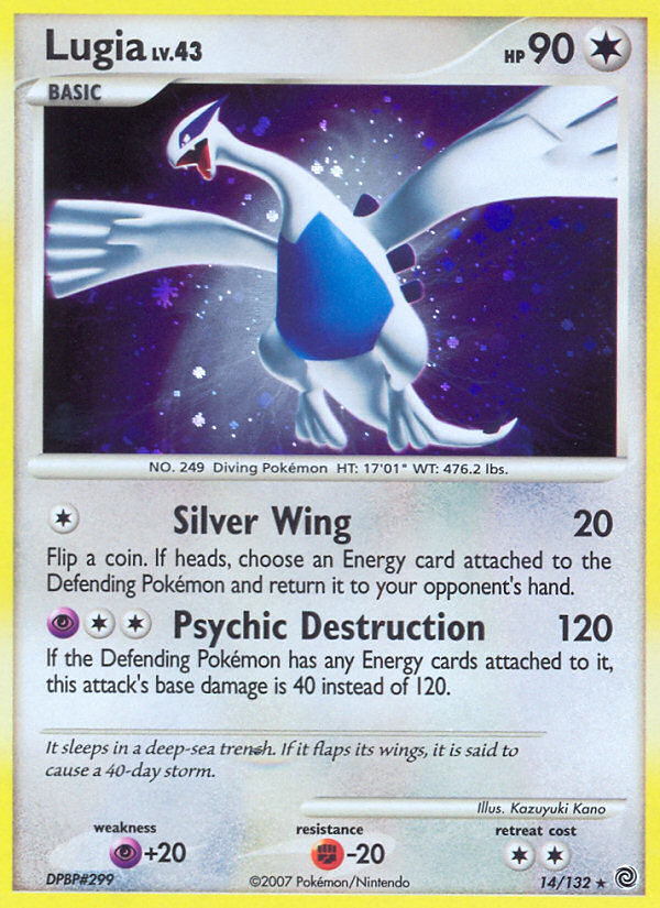 Lugia (14/132) [Diamond & Pearl: Secret Wonders] | Black Swamp Games