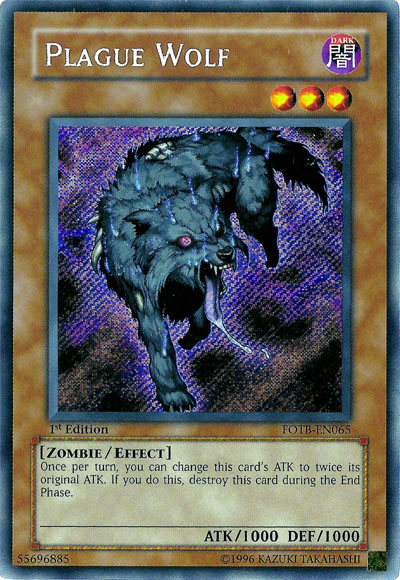 Plague Wolf [FOTB-EN065] Secret Rare | Black Swamp Games