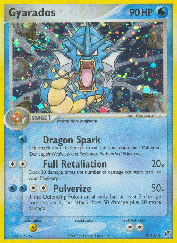 Gyarados (8/107) [EX: Deoxys] | Black Swamp Games